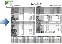 Excelへのダウンロード